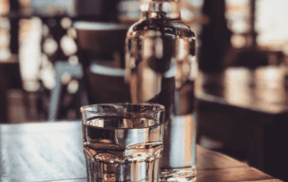 Glass of water