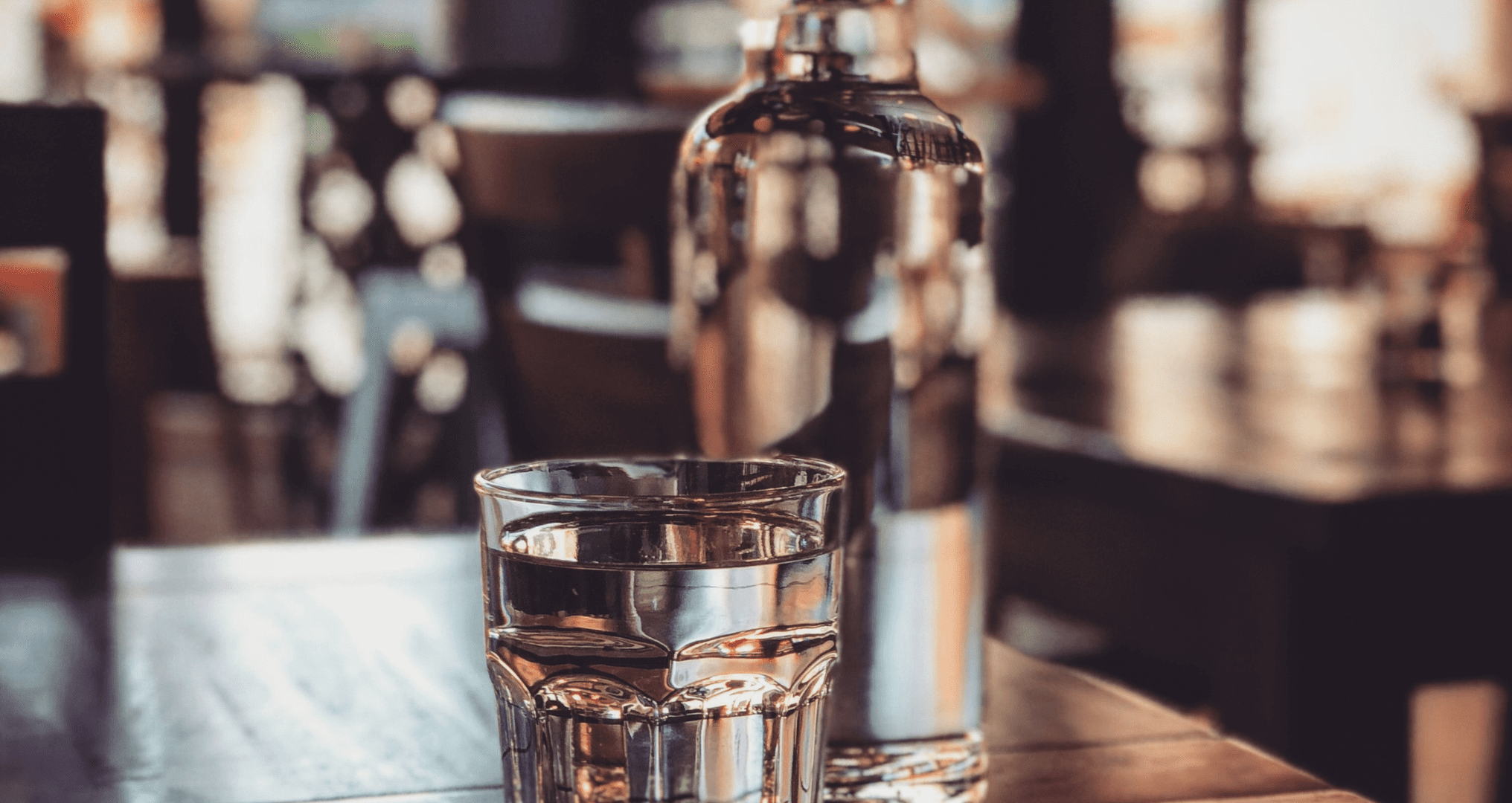 Glass of water
