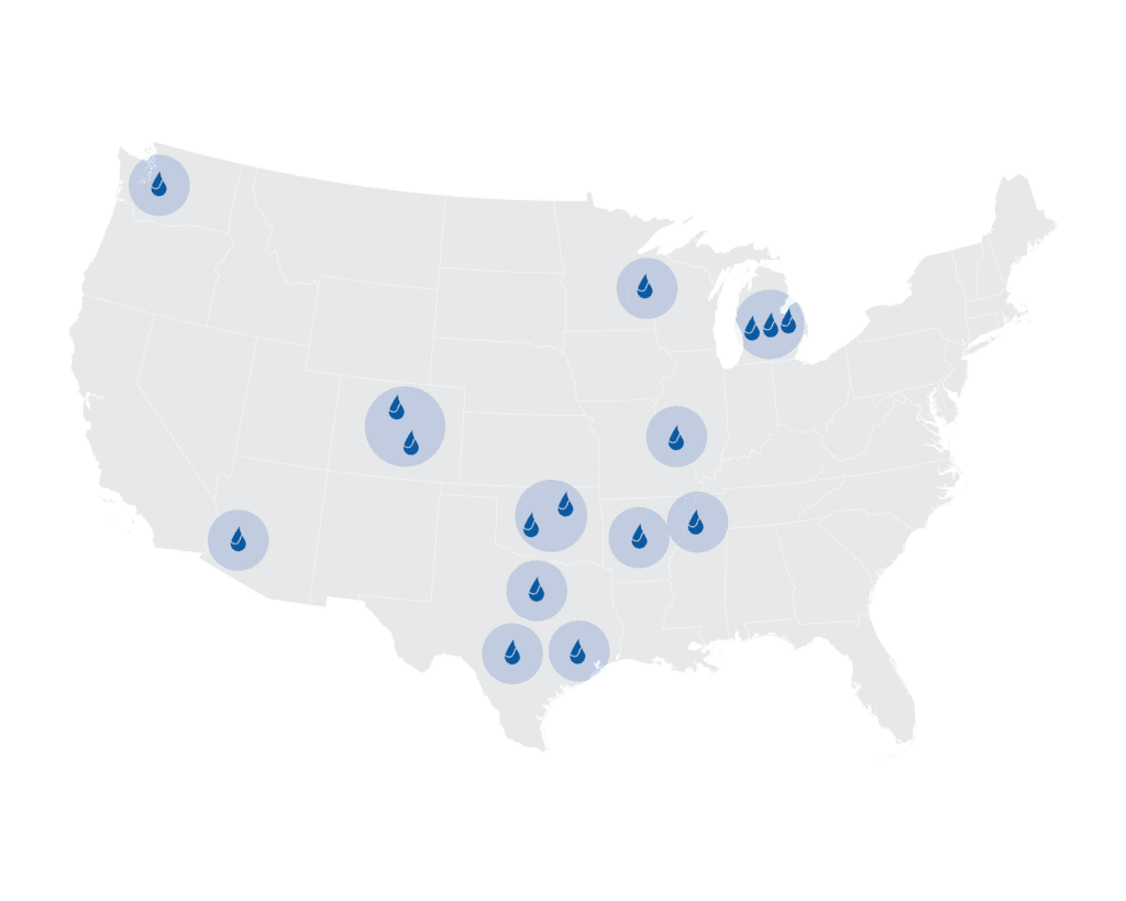 artesian bottleless water locations map